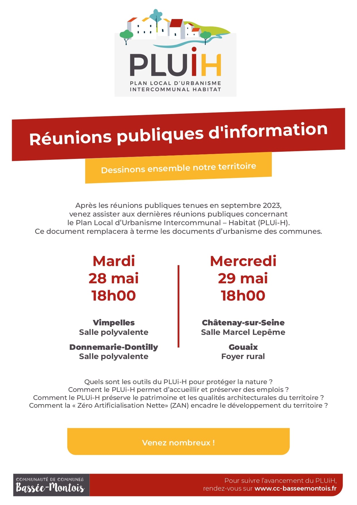 PLUIH - Réunion publique d'information