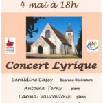 Concert Lyrique - Église de gouaix