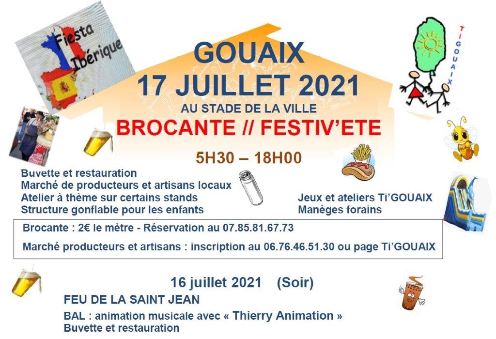 Brocante/Festiv’été 2021 | Gouaix
