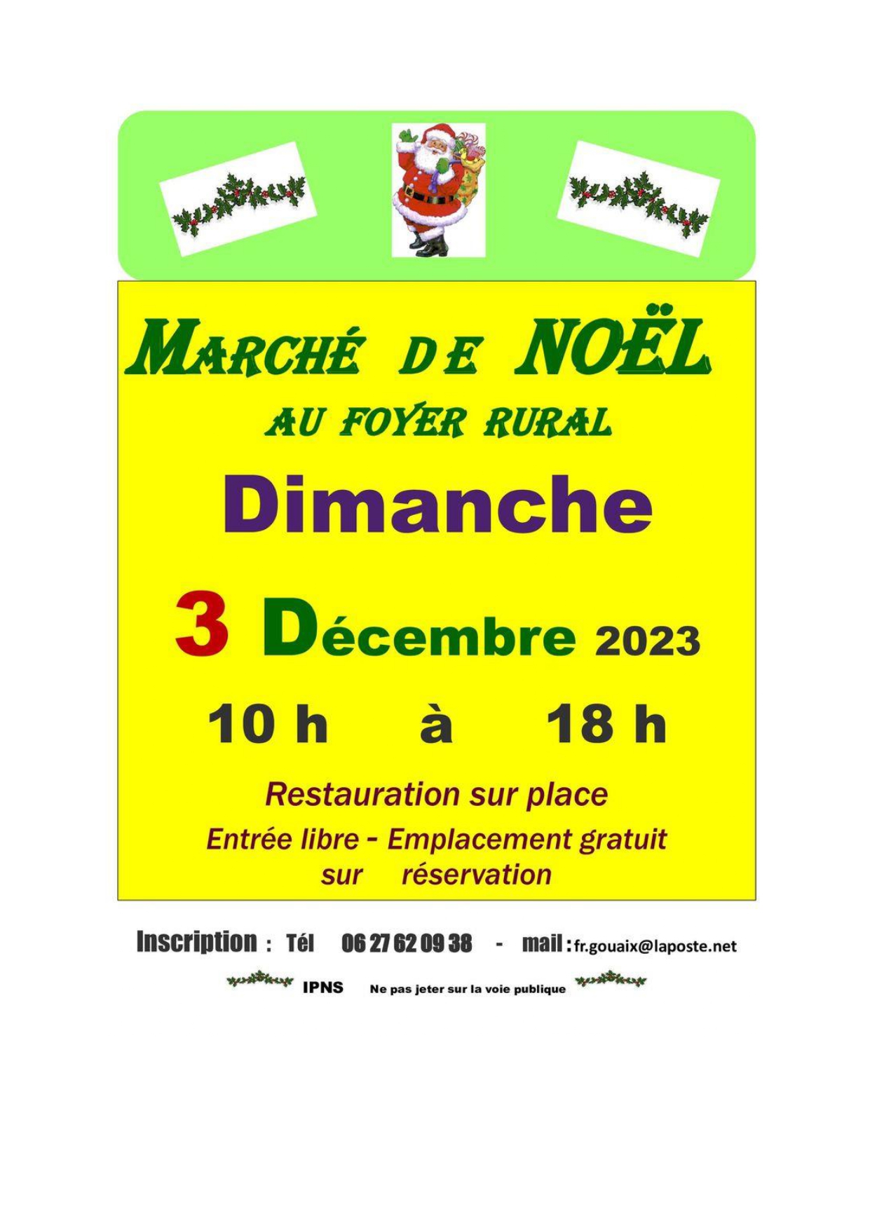 Marché de Noël de Gouaix
