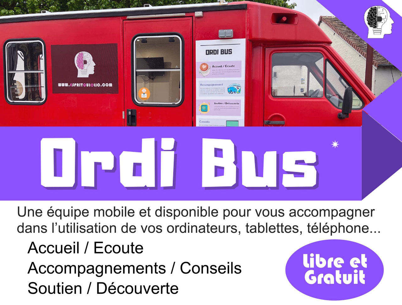 L'ordi-bus au foyer rural de Gouaix