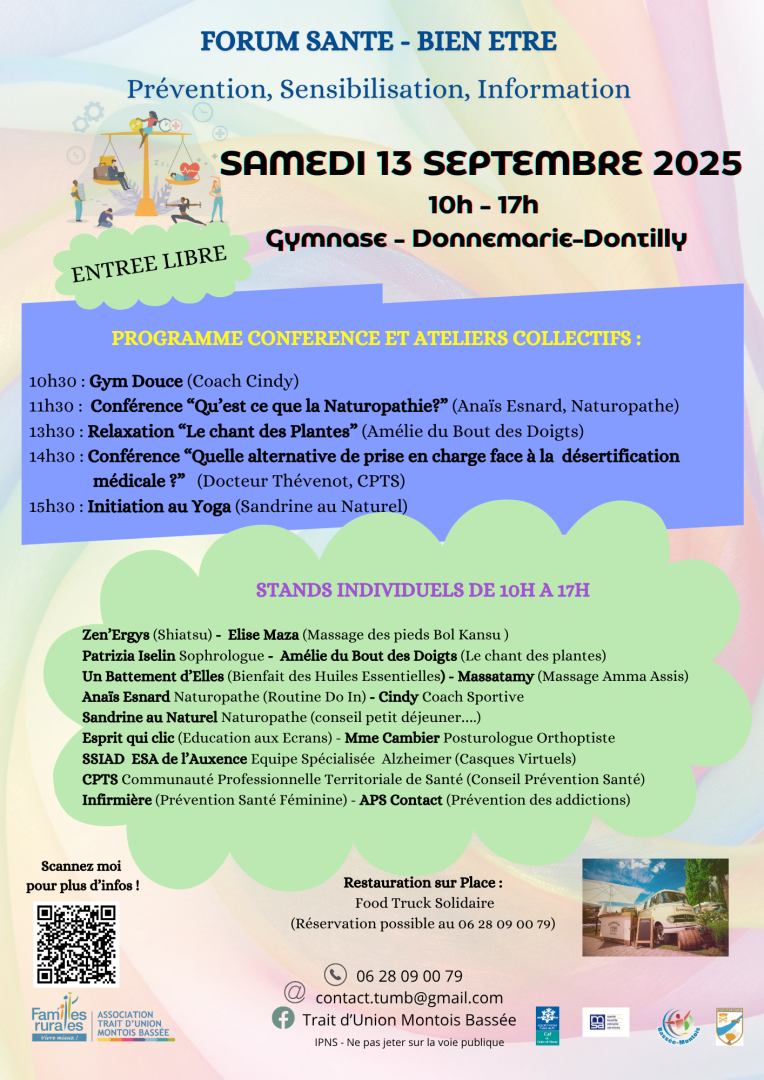 Forum santé Donnemarie-Dontilly