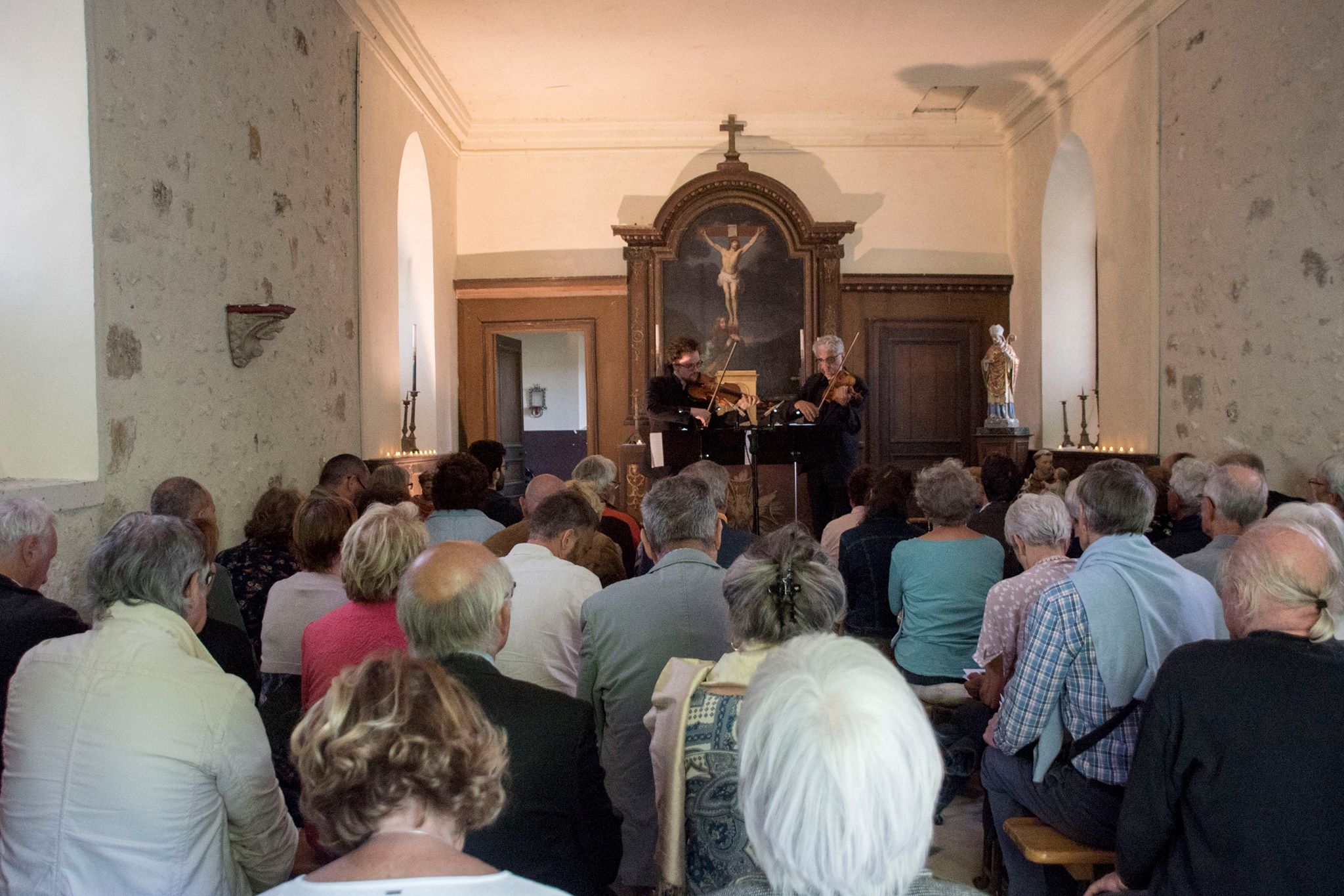 Chapelle du Château de Flamboin à Gouaix Récital pour violon seul