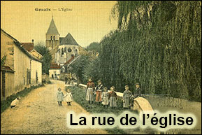 La rue de l'église